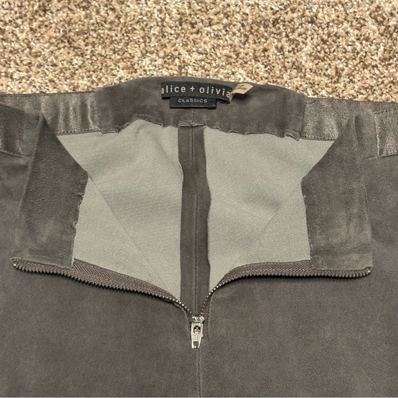 Alice + Olivia Women’s size 8 Classic Charcoal Dress Pants - Picture 4 of 13